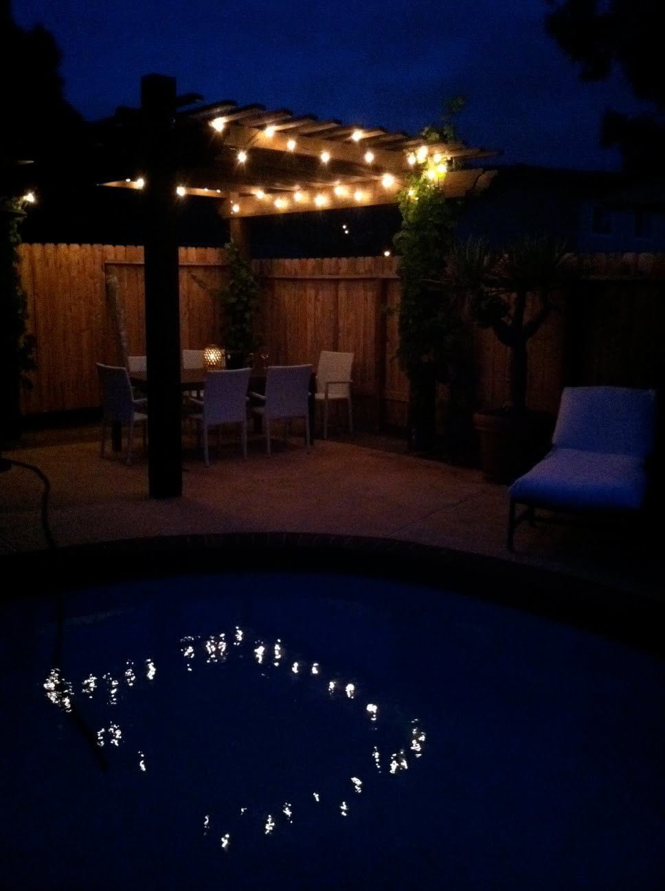 Pergola lighting