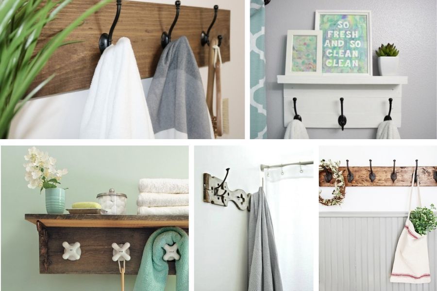 Venta Diy Bathroom Towel Shelf En Stock - Diy Bathroom Towel Rack Ideas