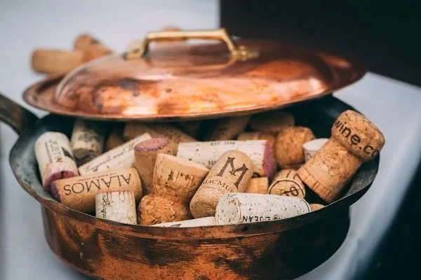 corks in a pot