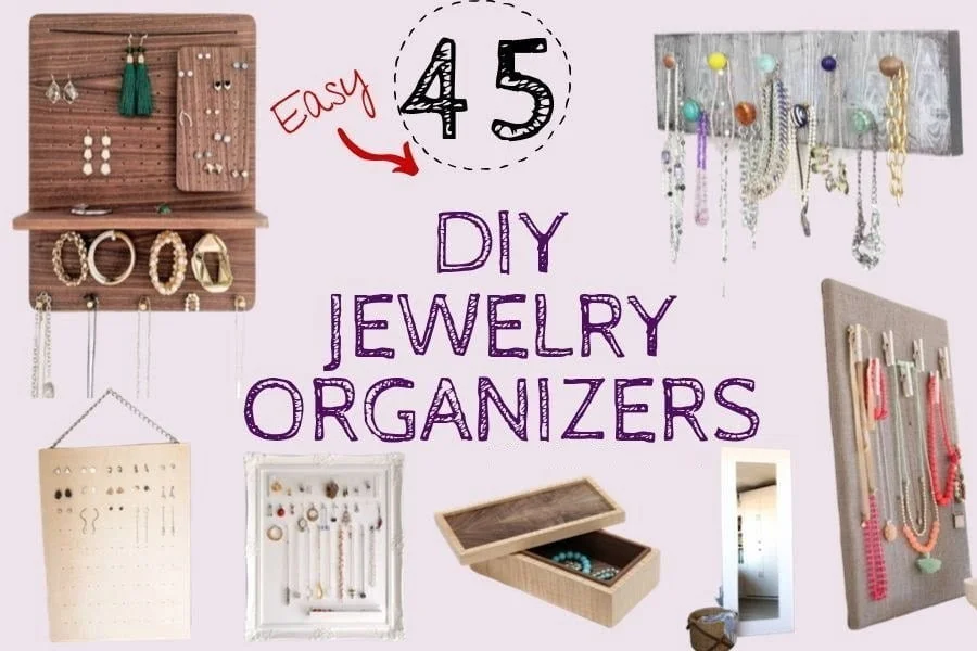 diy jewelry organizers