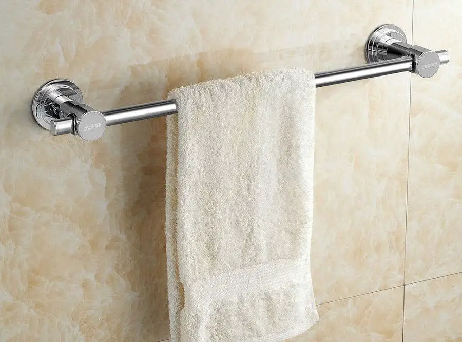 suction cup kitchen towel bar