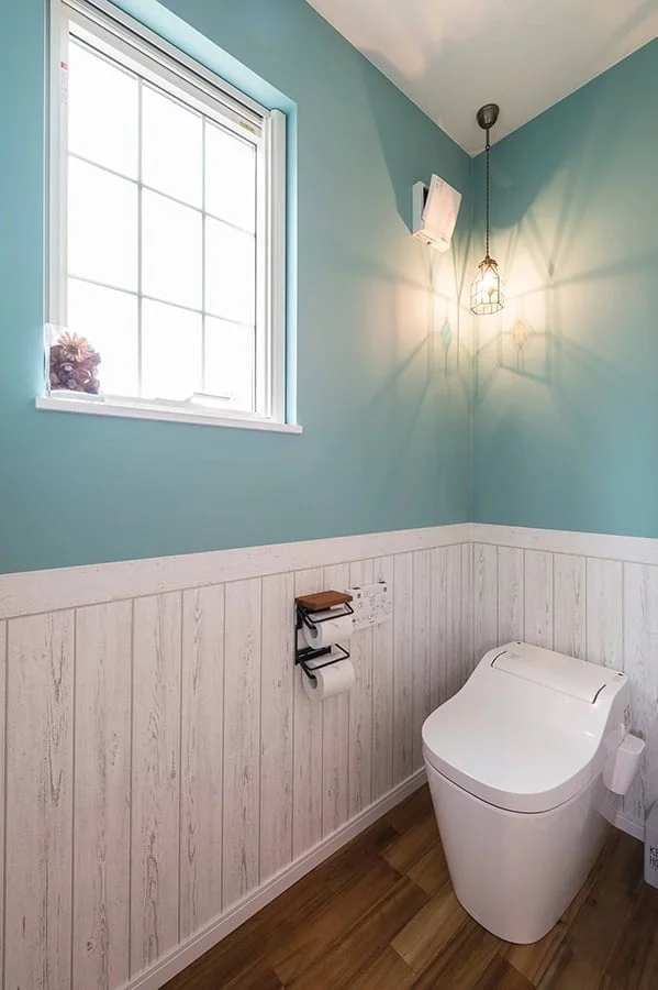 Half bath decor coastal