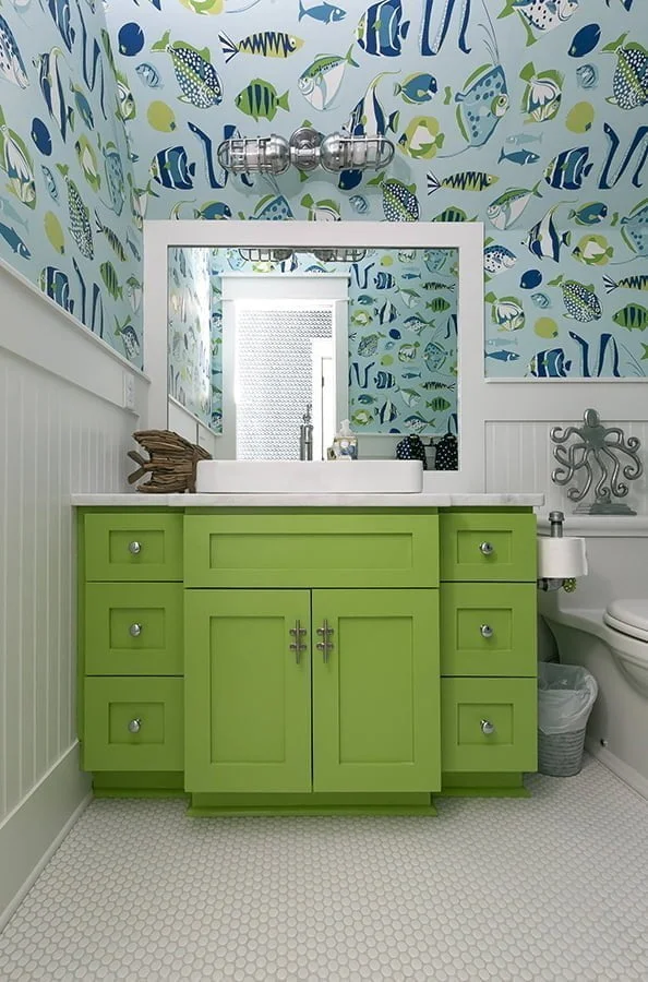 Sea themed bathroom