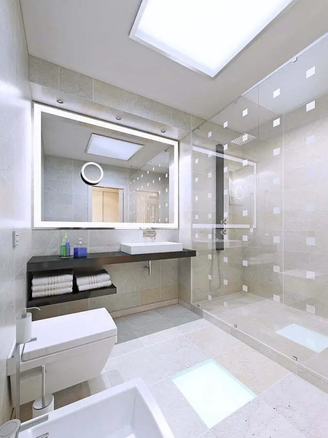 bathroom led lights