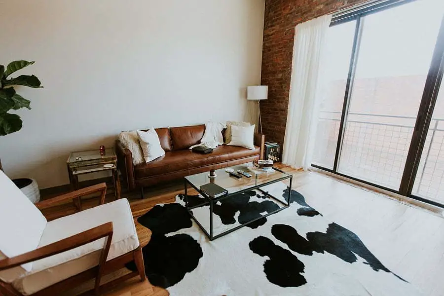 cowhide rug