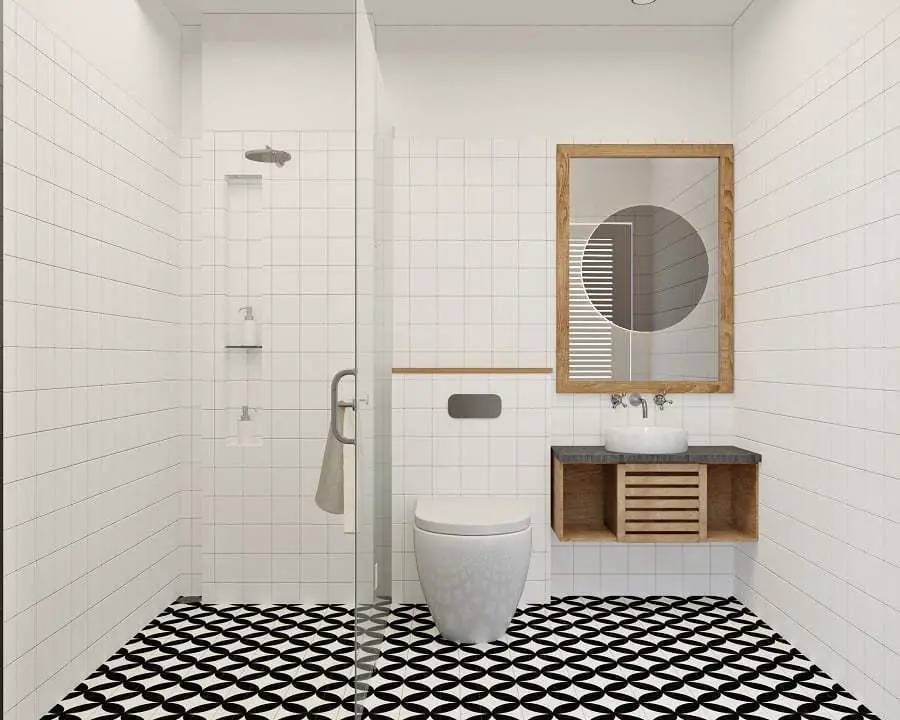 small bathroom toilet