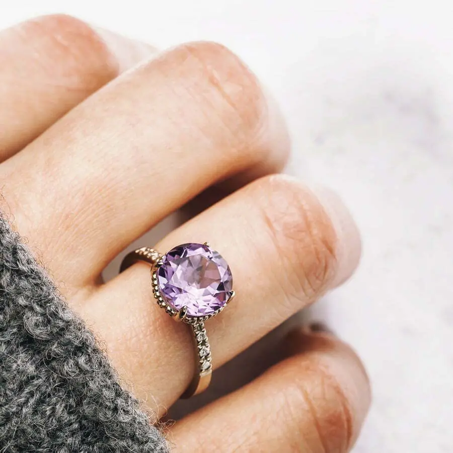 amethyst ring