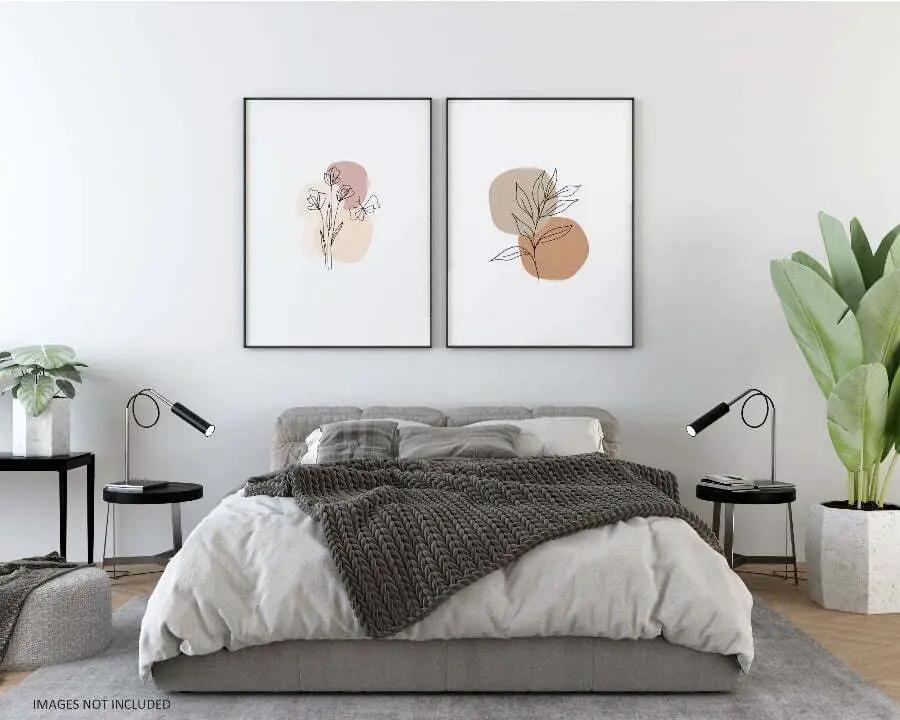 bedroom art