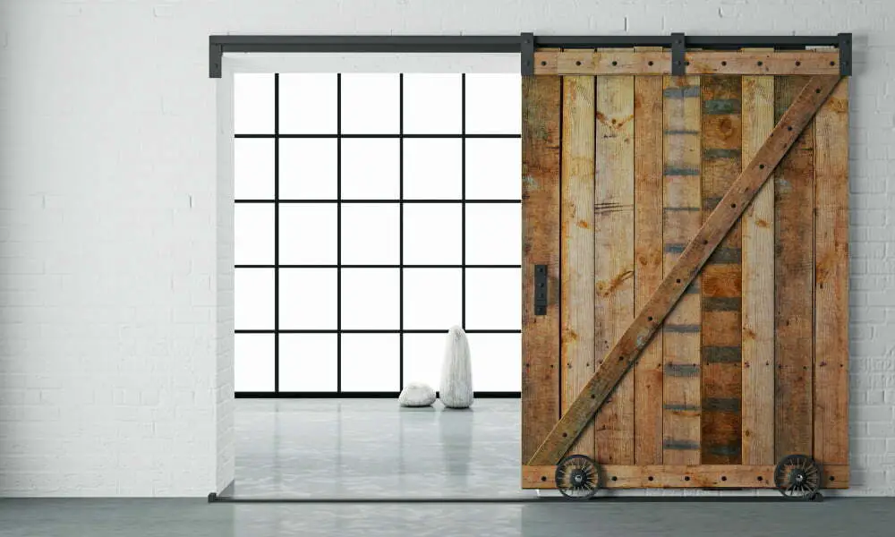 Barn Door Entrance