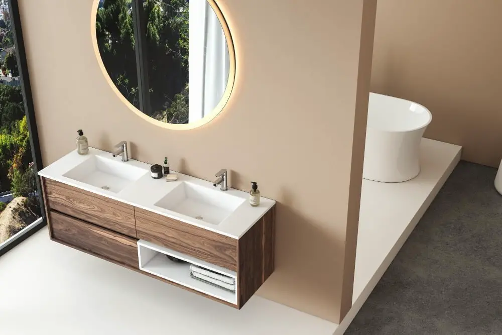 Double Vanity Sinks