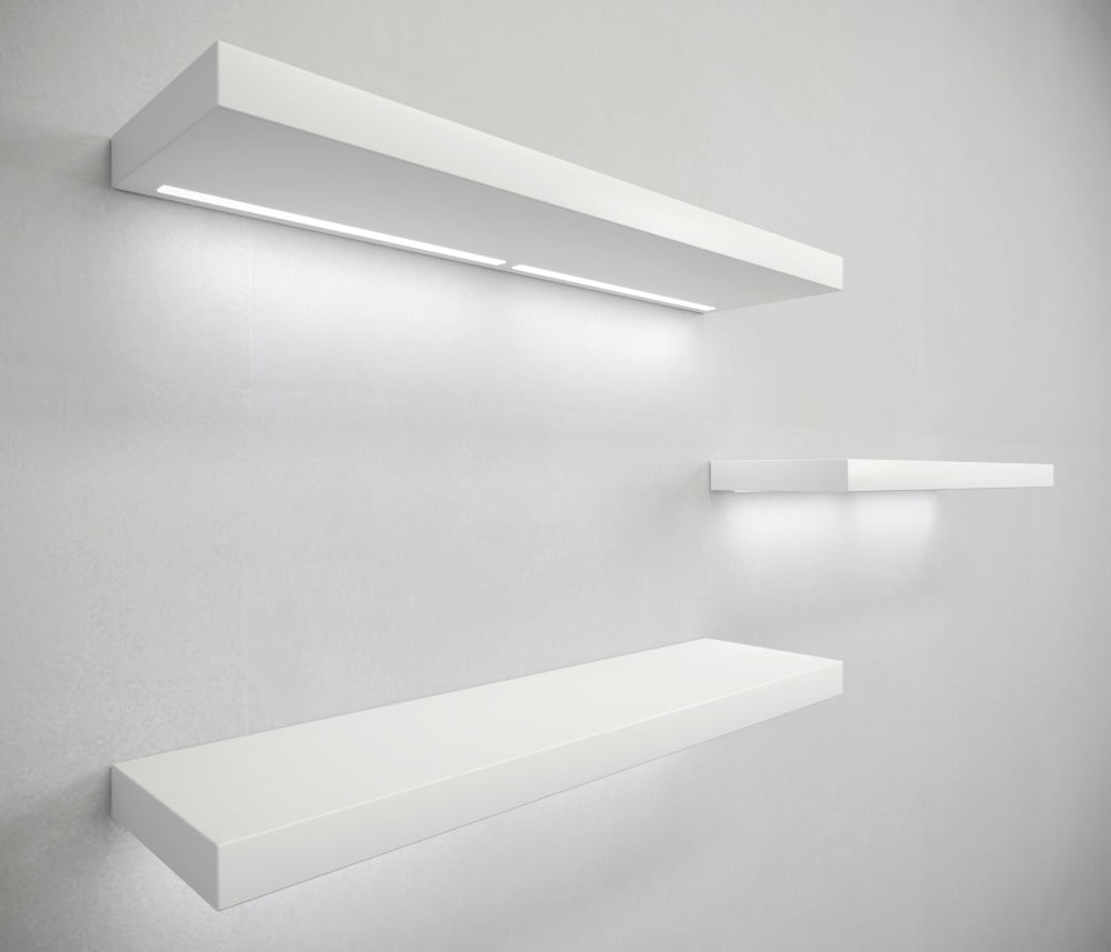 Floating Shelf With LEDs
