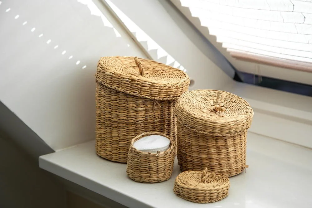 Wicker Storage Baskets