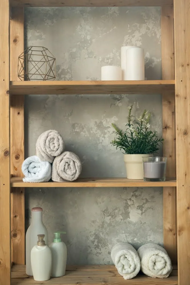 Rustic Wooden Shelves