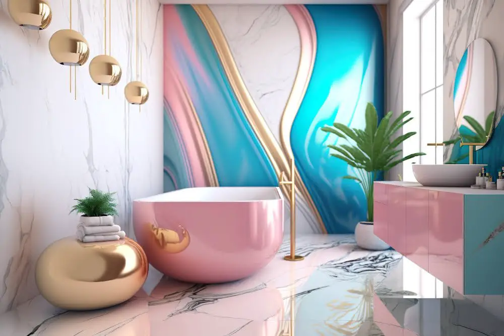 Baby Pink Bathtub
