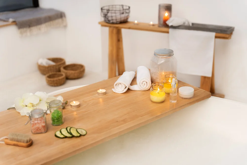 Bamboo Bath Tray