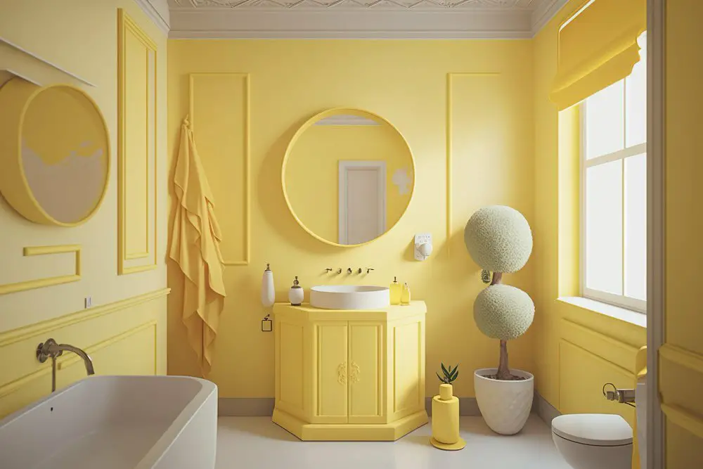 Buttercup Yellow Vanity