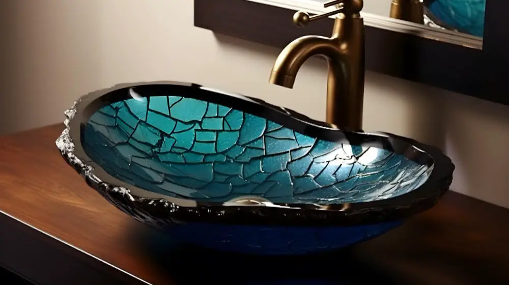 Cobalt Blue Sink