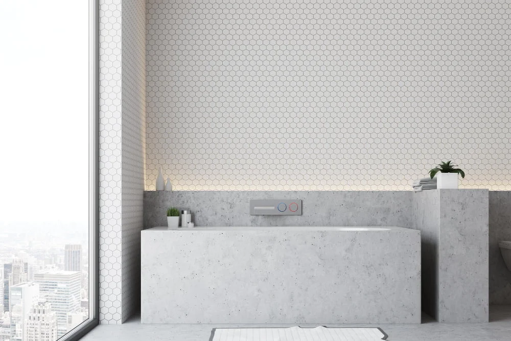 Gray Patterned Wallpaper