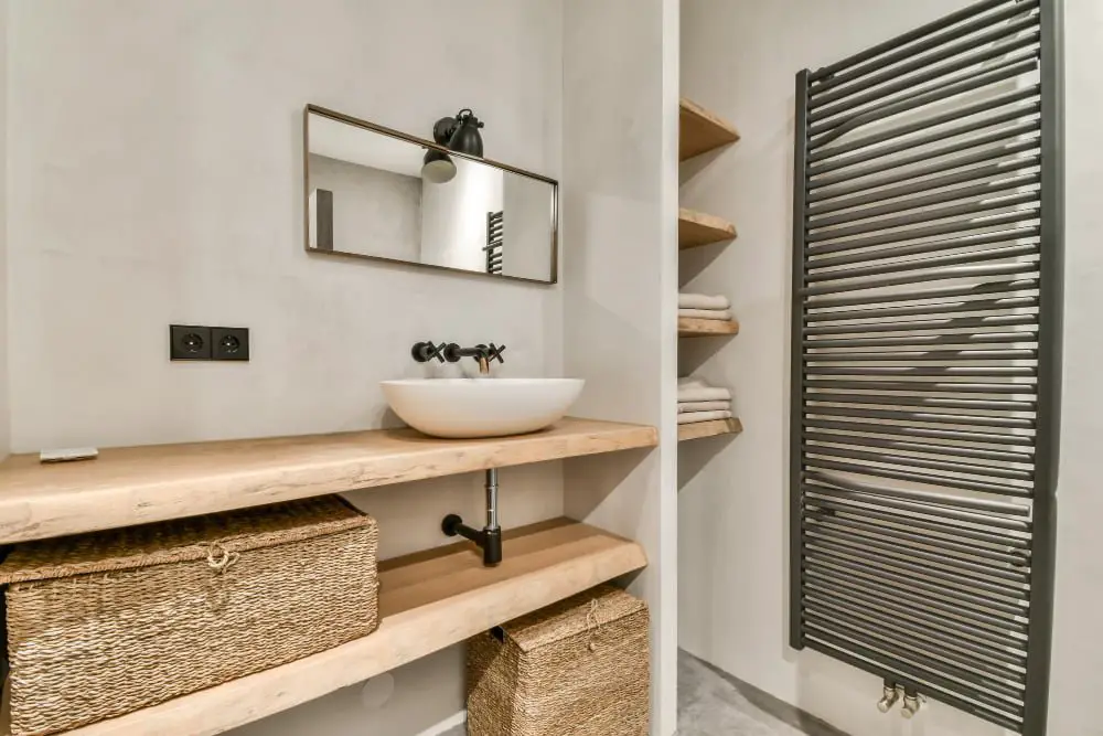 Recessed Towel Shelf