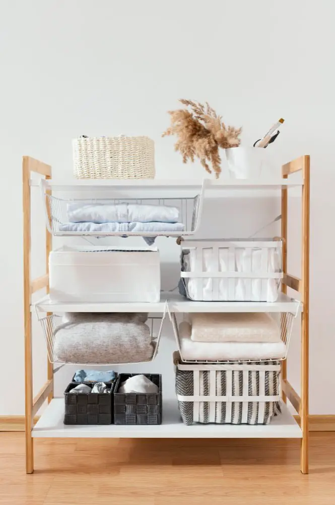 Shelf Drawers for Towels
