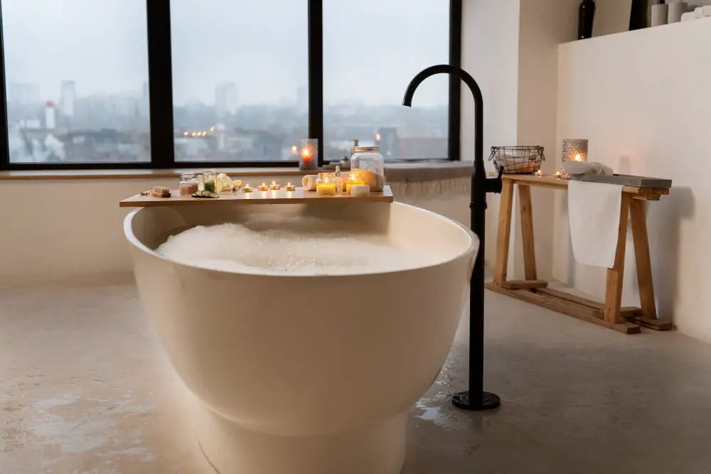 Soaking Tub for Quiet Time