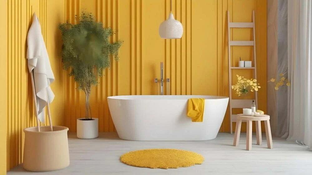 Yellow Nautical Décor
