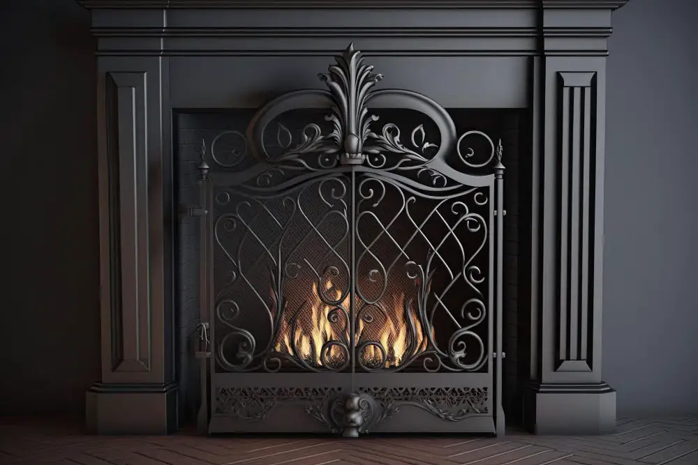 fireplace screen