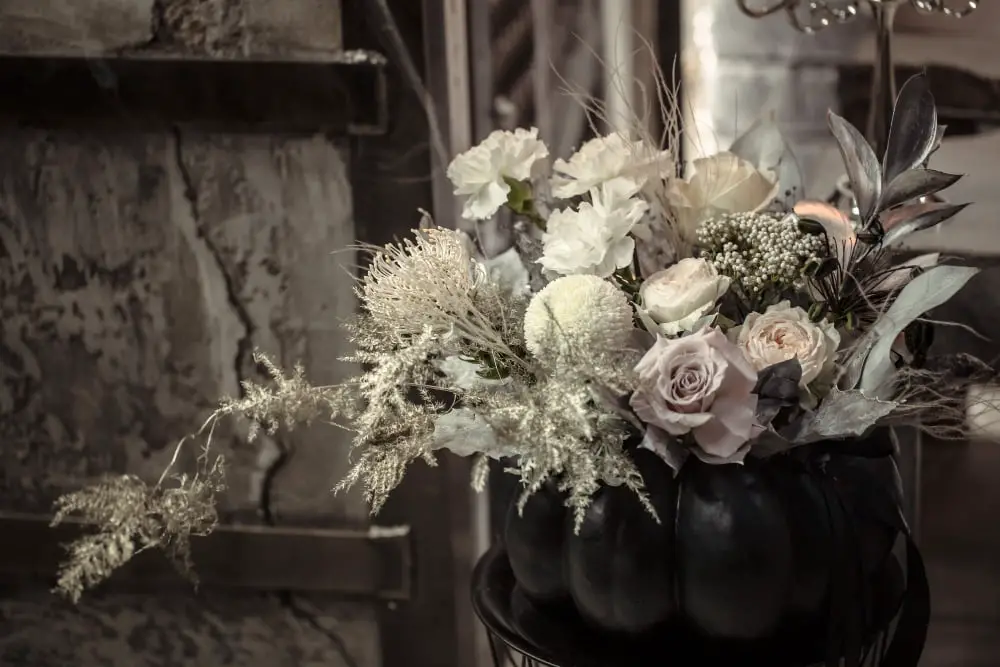 Black & White Floral Arrangements