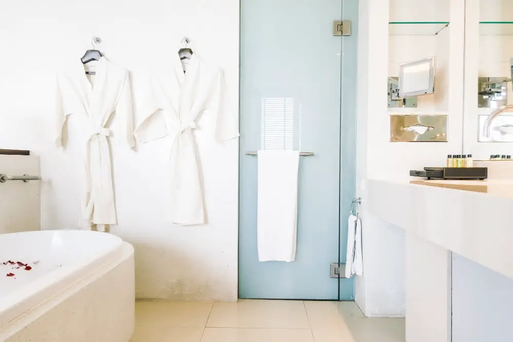 Glass Shelves Bathroom