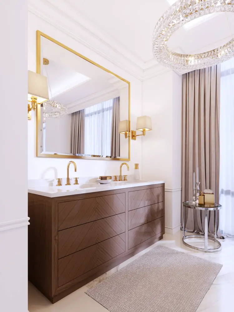 Gold Vanity Lighting