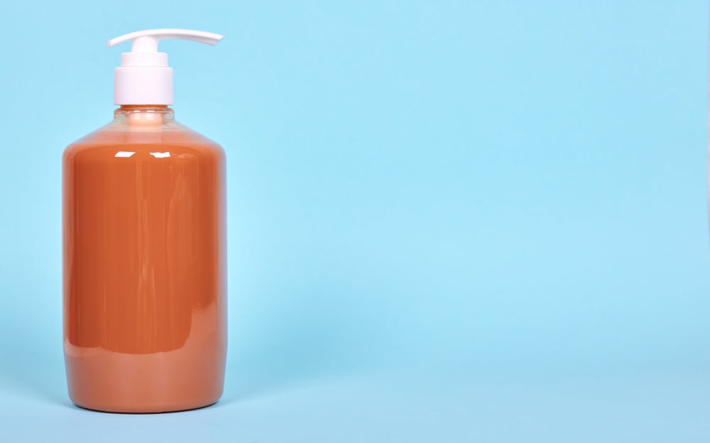 Orange Soap Dispenser