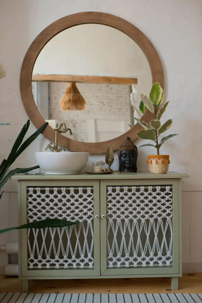 Sage Green Vintage Fixtures