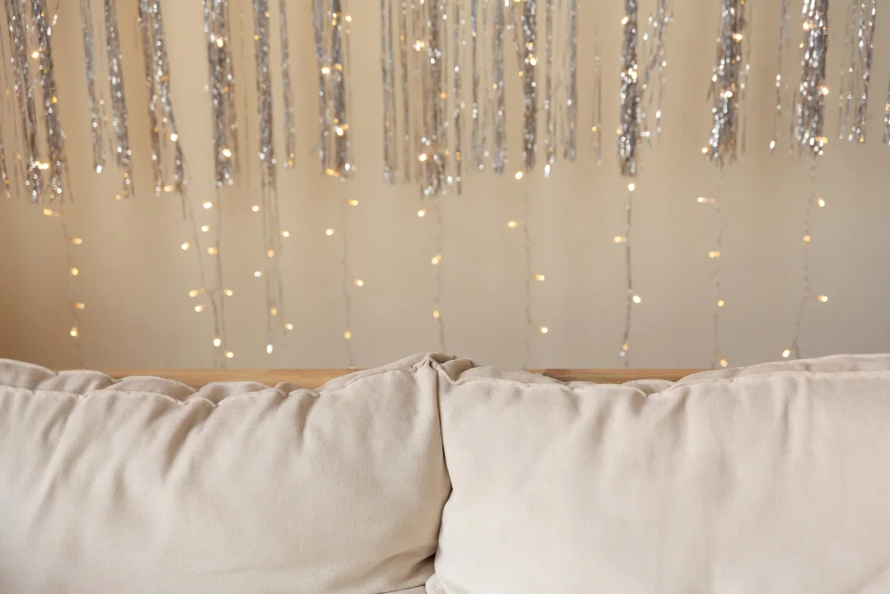 Tinsel Garland home decor