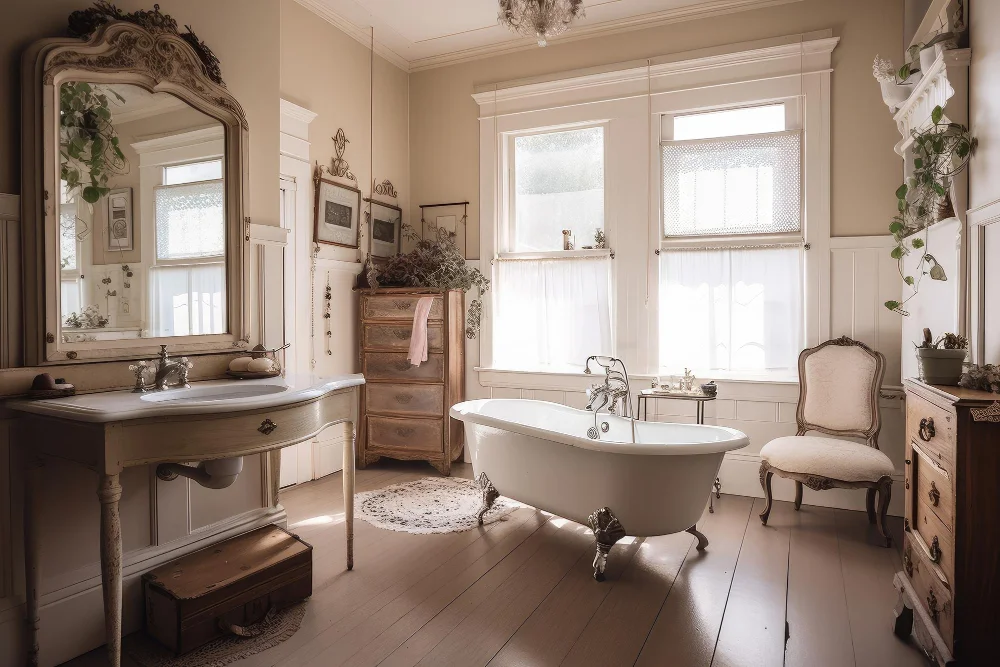 Victorian Vanity Table bathroom