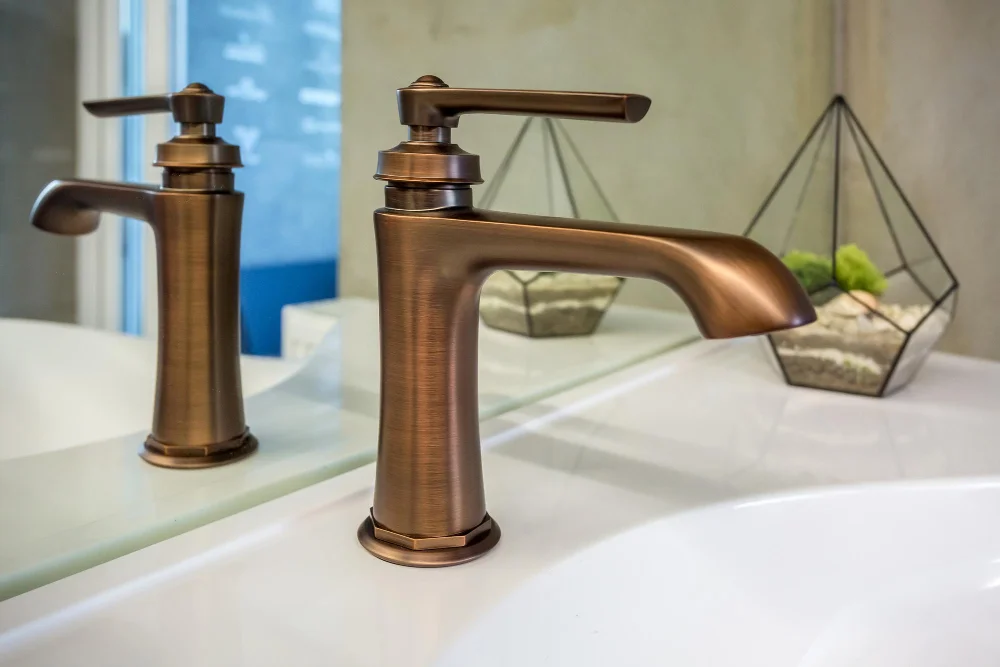 Copper Faucet Bathroom