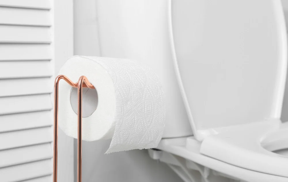 Copper Toilet Paper Holder Bathroom