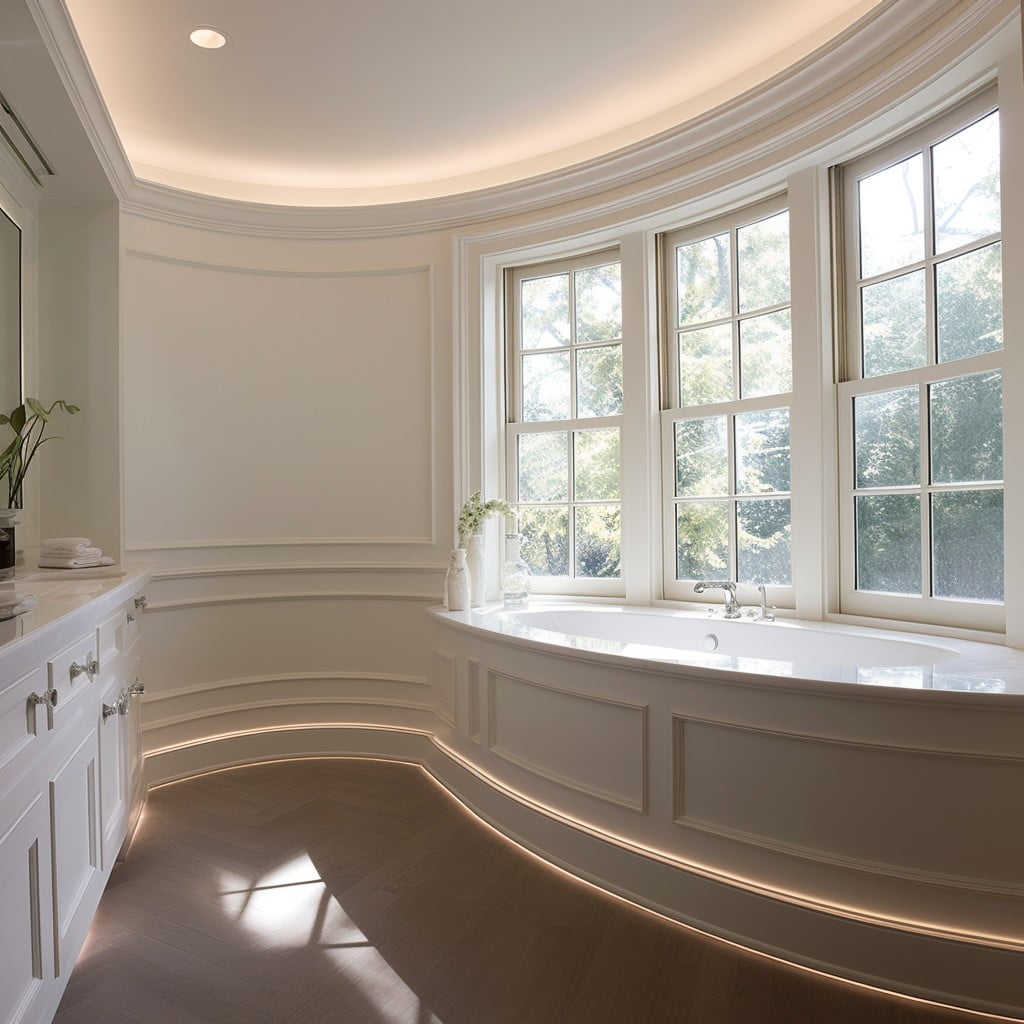 Cove Bathroom Molding