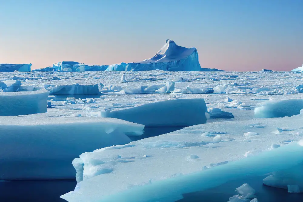 Enjoy the Sight of Tabular Icebergs