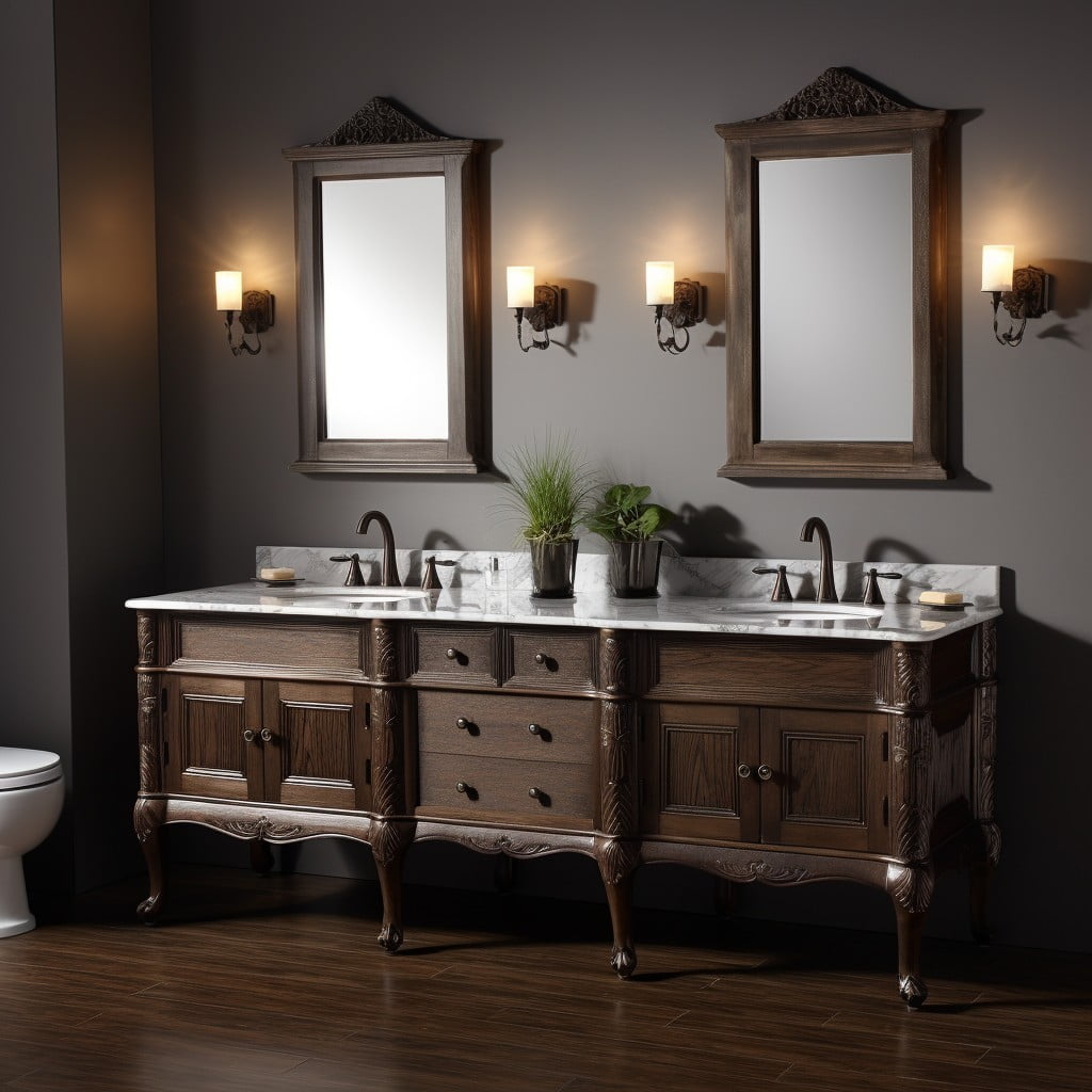 Freestanding Dual Vanities