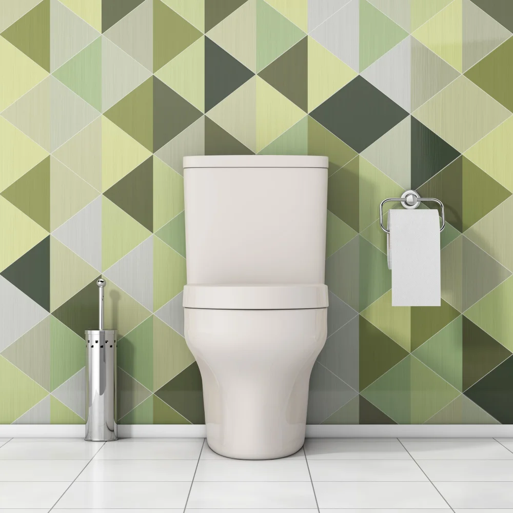 Geometric Patterns Teen Bathroom