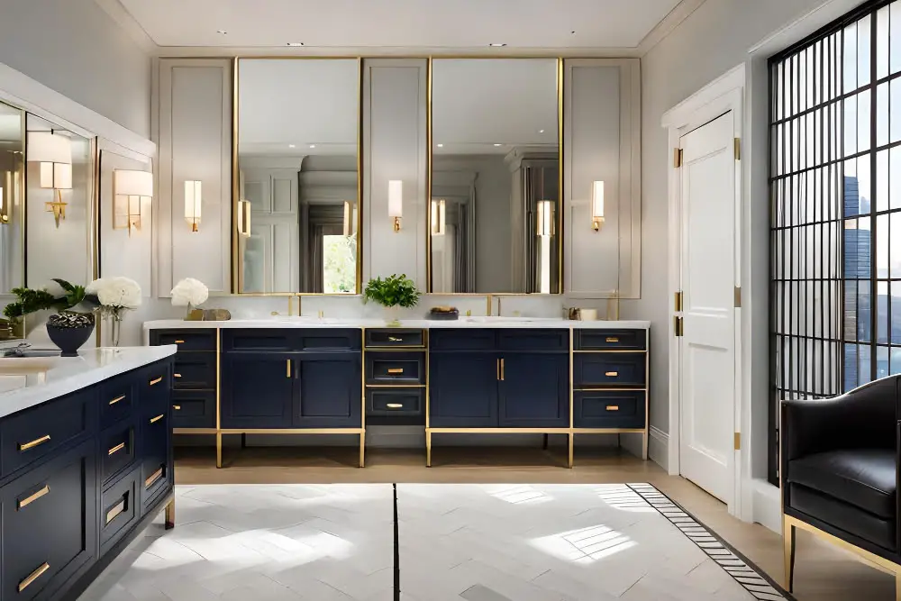 Gold Cabinet Knobs Bathroom