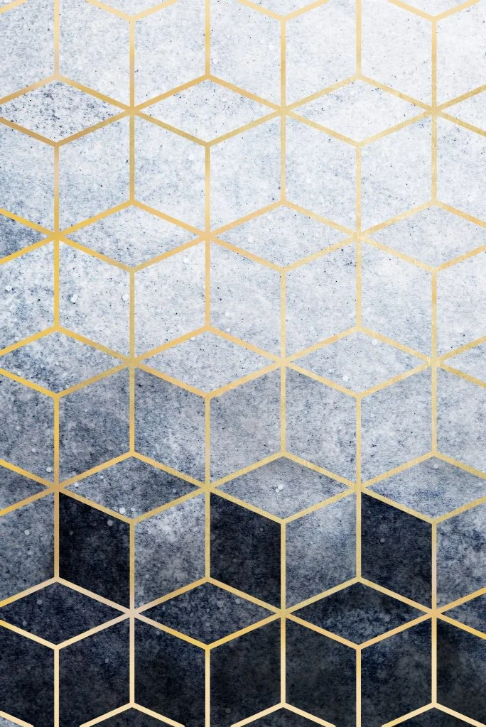 Gold Patterned Tiles