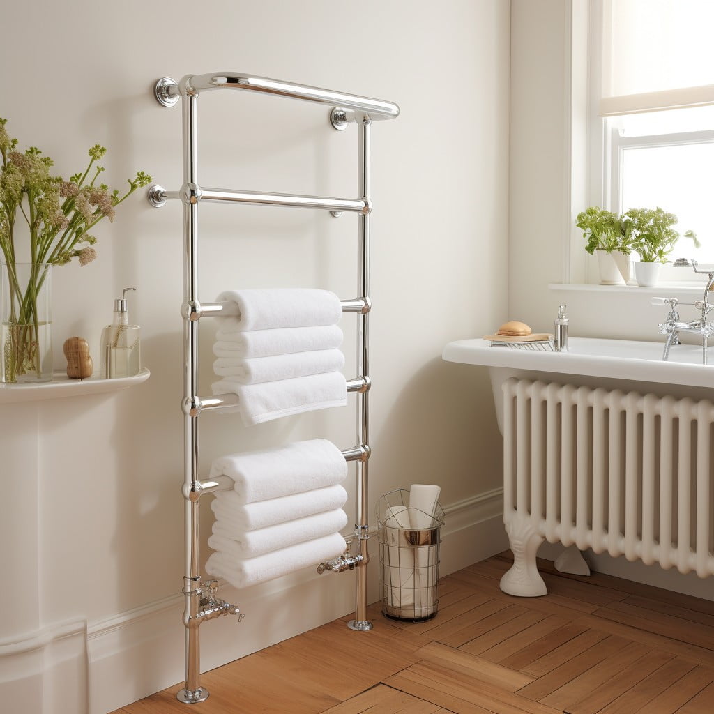 Heated Towel Rail Victorian Bathroom