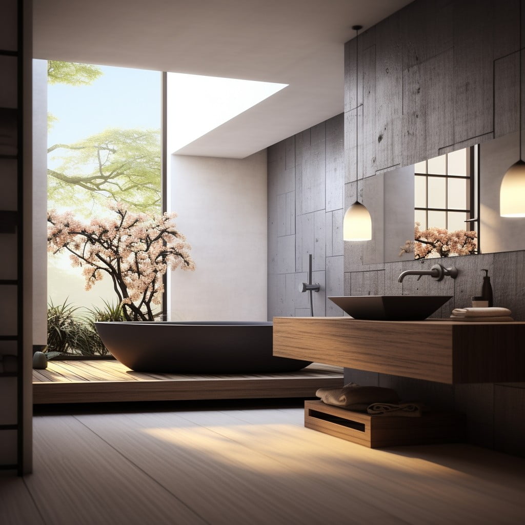Minimalist Design Zen Bathroom