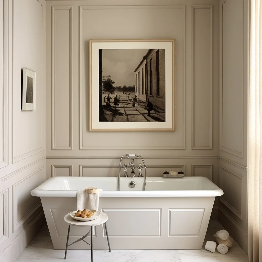 Picture Frame Bathroom Molding