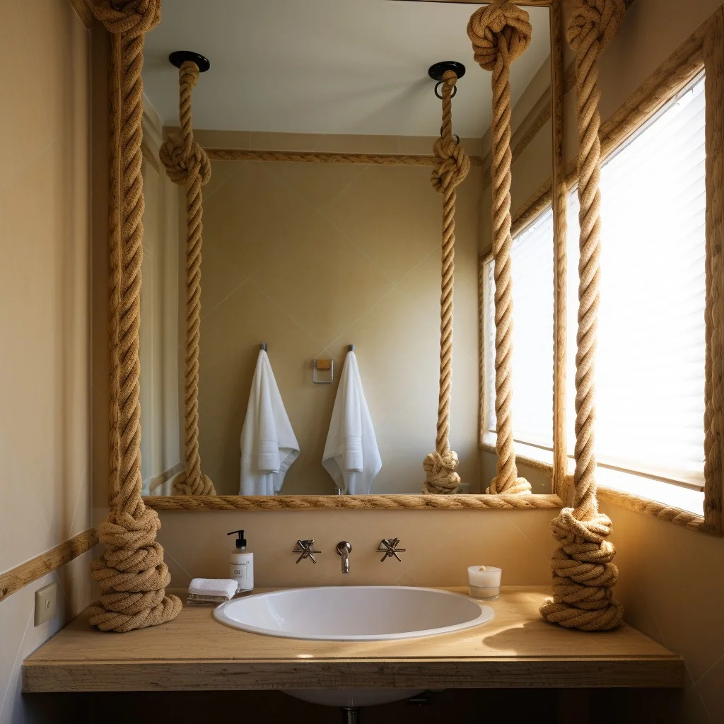 Rope Bathroom Molding