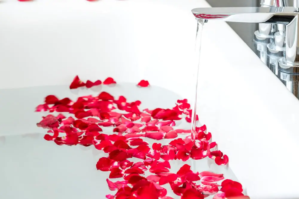 Rose Petal Bath