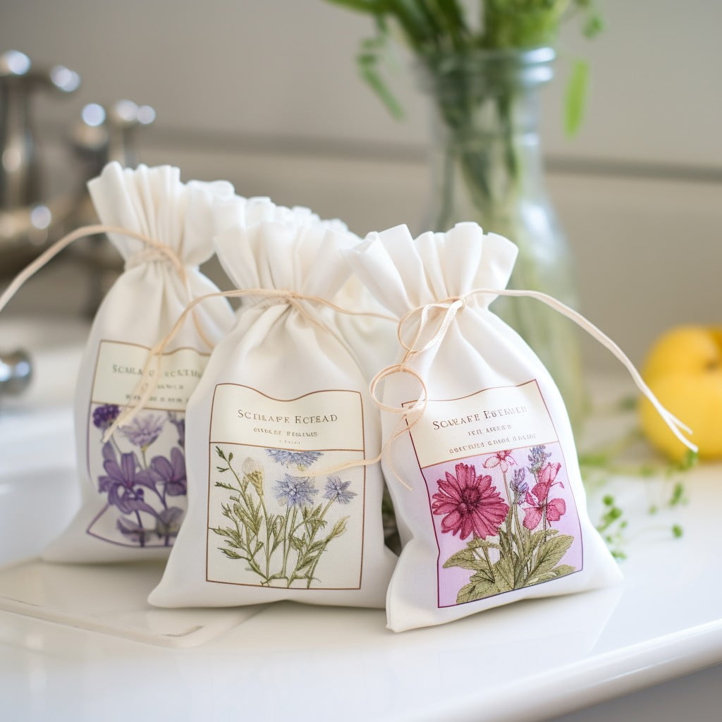 Scented Sachets to Keep Laundry Smelling Fresh in Bathroom Laundry