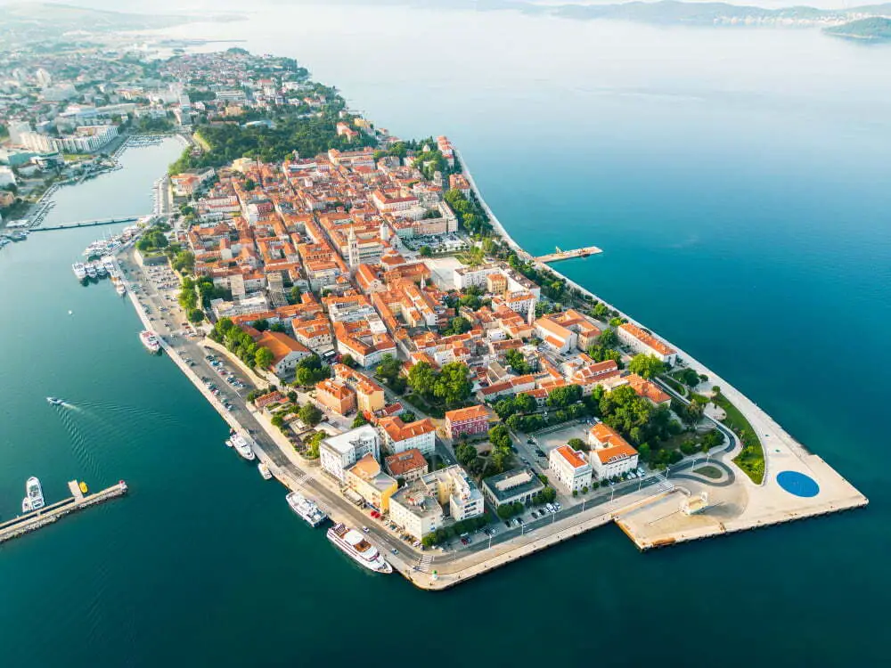 Seafront Promenade in Zadar