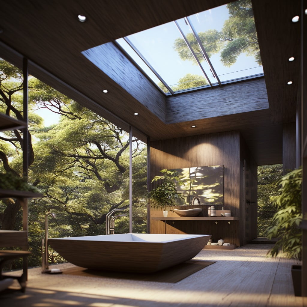 Skylight Zen Bathroom